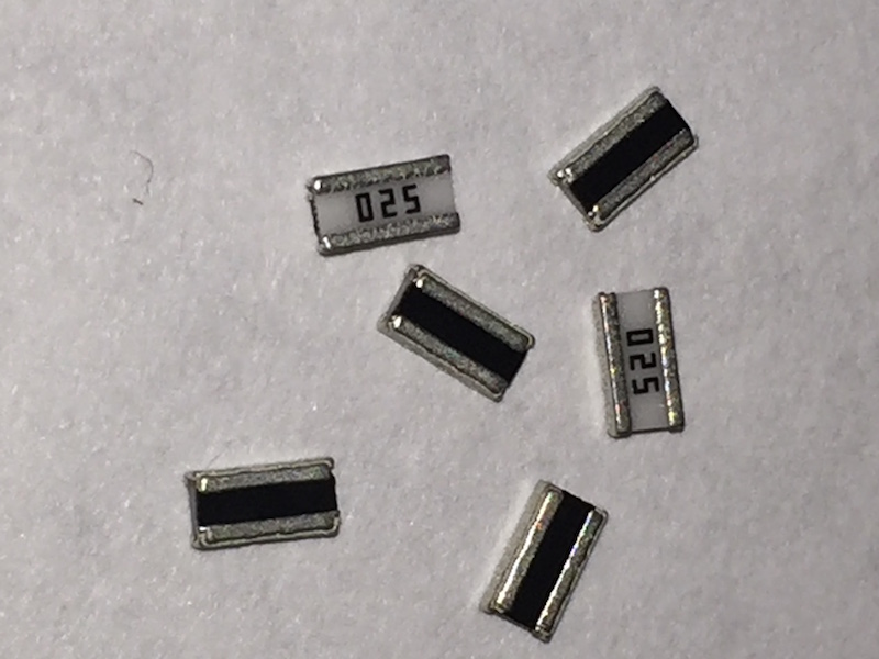 Stackpole's CSRF0612 current-sense chip resistor series is rated to 1.5W 